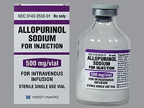 allopurinol 500 mg intravenous solution