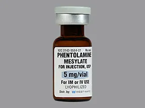 phentolamine 5 mg injection solution