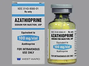 azathioprine 100 mg solution for injection