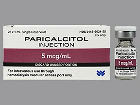 paricalcitol 5 mcg/mL solution for hemodialysis port injection
