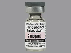 paricalcitol 2 mcg/mL solution for hemodialysis port injection