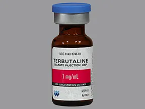 terbutaline 1 mg/mL subcutaneous solution