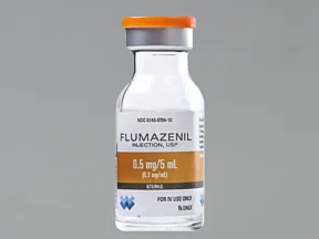 flumazenil 0.1 mg/mL intravenous solution