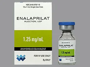 enalaprilat 1.25 mg/mL intravenous solution