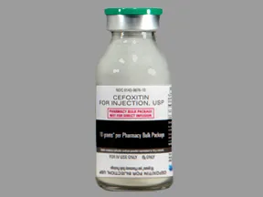 cefoxitin 10 gram intravenous solution