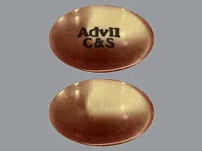 This medicine is a light yellow, oval, translucent, capsule imprinted with 