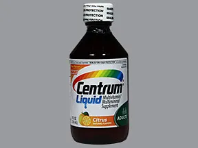 Centrum 9 mg iron/15 mL oral liquid