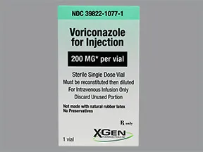 voriconazole 200 mg intravenous solution