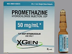 promethazine 50 mg/mL injection solution
