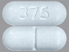 pseudoephedrine-guaifenesin 60 mg-375 mg tablet