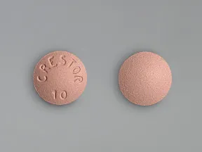 Crestor 10 mg tablet