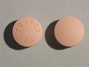 Crestor 20 mg tablet