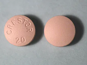 Crestor 20 mg tablet