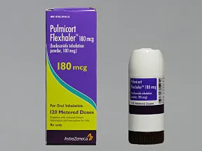Pulmicort Flexhaler 180 mcg/actuation breath activated