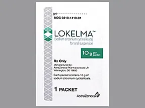 Lokelma 10 gram oral powder packet