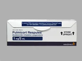 Pulmicort 1 mg/2 mL suspension for nebulization
