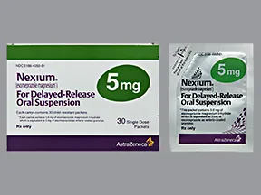Nexium Packet 5 mg granules delayed release for susp