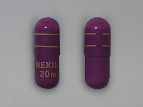 Nexium 20 mg capsule,delayed release