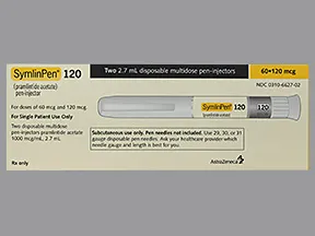 SymlinPen 120 2,700 mcg/2.7 mL subcutaneous pen injector