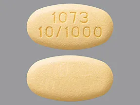 dapagliflozin propaned 10 mg-metformin ER 1,000 mg tablet,ext rel 24hr