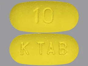 potassium chloride ER 10 mEq tablet,extended release