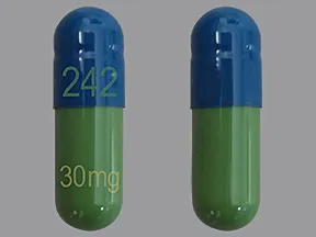 duloxetine 30 mg capsule,delayed release