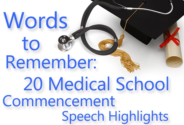 medical university graduation speech