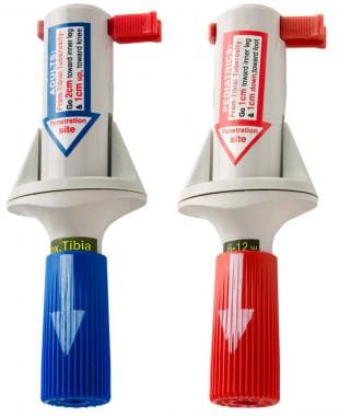 Bone Injection Gun (BIG) spring-loaded intraosseou