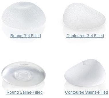 Mentor Silicone Breast Implant 16