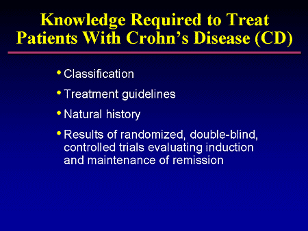 How have treatments for Crohn's disease progressed?