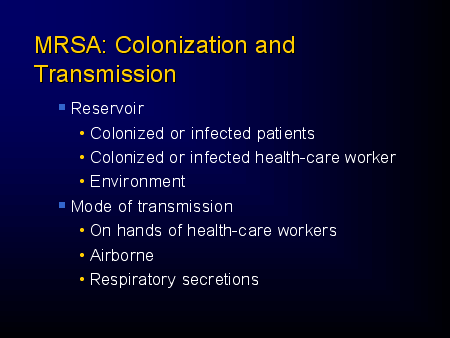 aureus slide staphylococcus mrsa transmission colonization caused infections preventing associated care health