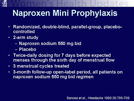 naproxen for headache treatment