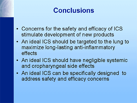 Inhaled corticosteroids potency