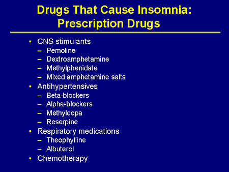 insomnia medications