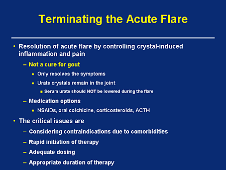 gout slide hyperuricemia treatment insights clinical emerging treatments