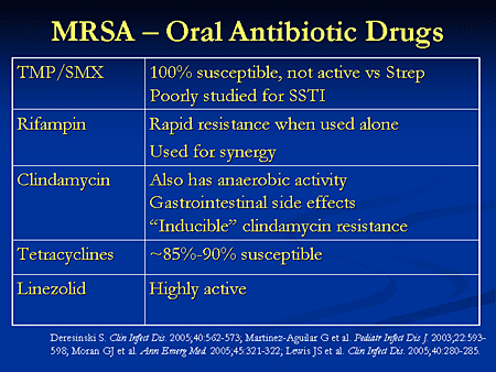 what antibiotics are used to treat mrsa infections