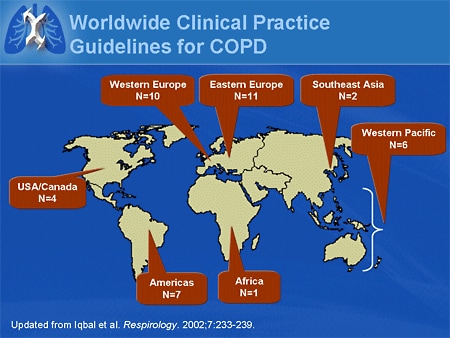 What options exist for COPD drug treatment?