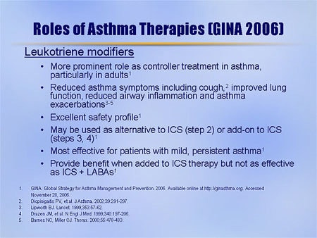 Long term effects of steroids used for asthma