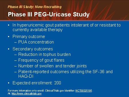 Emerging Strategies For Effective Management Of Treatment Failure Gout