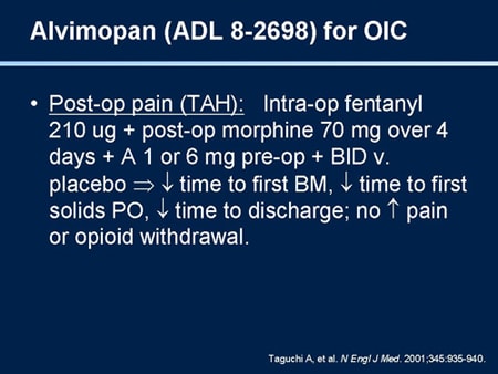 Management of Opioid-Induced Side Effects (Slides With Management of Opioid-Induced Side Effects (Slides With