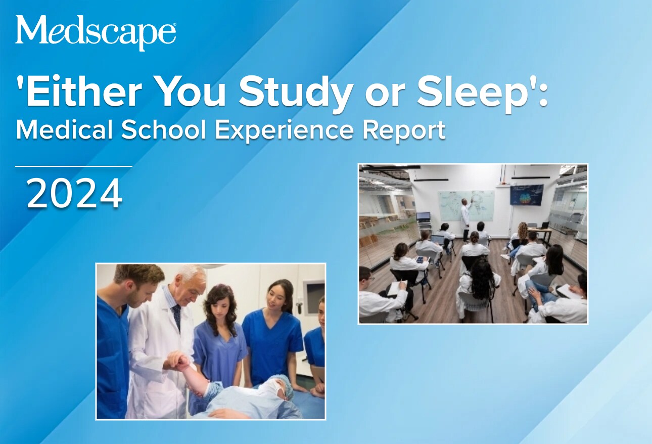 Ups & Downs: Medscape Medical School Experience Report 2024