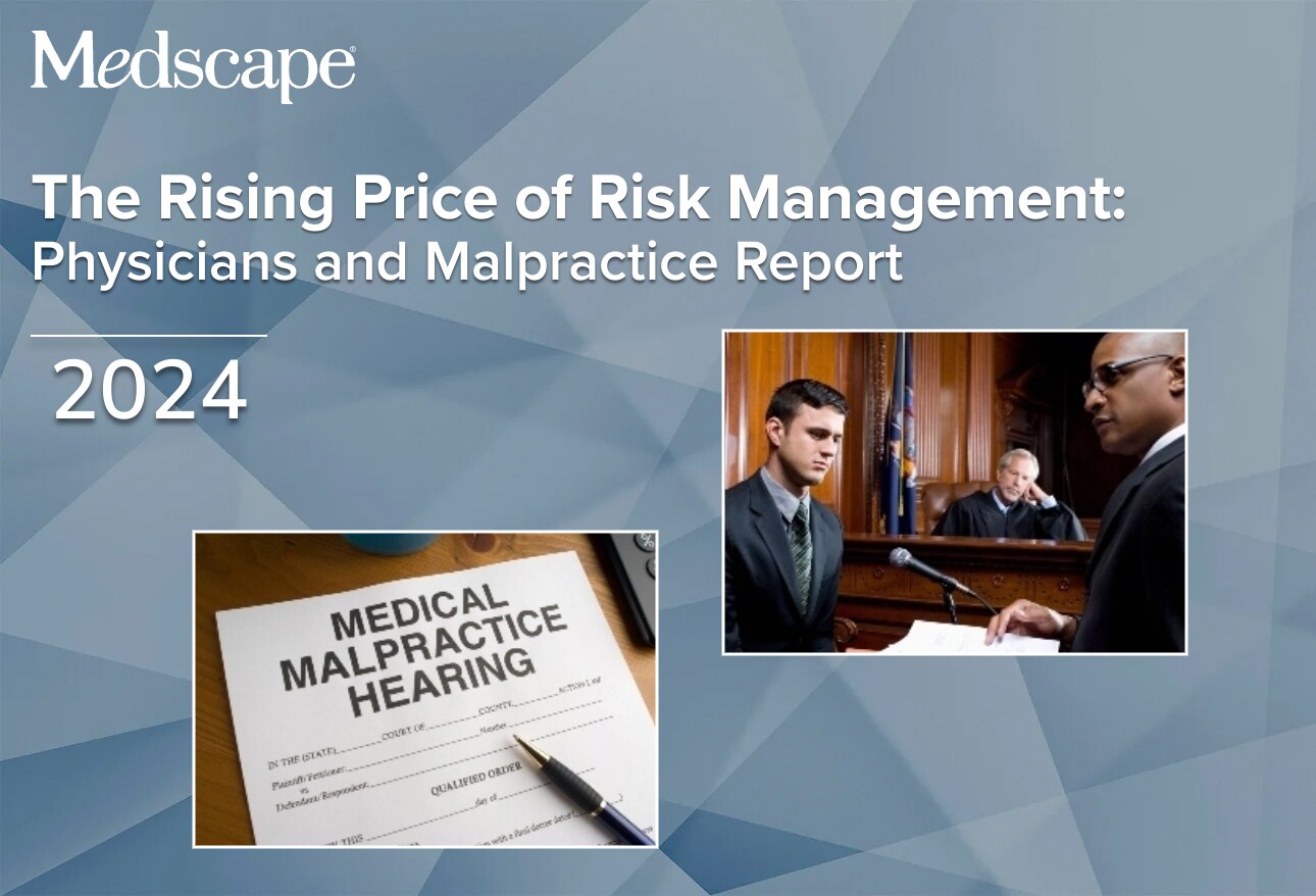 Rising Costs: Medscape Physicians & Malpractice Report 2024