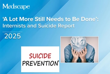Medscape Internists and Suicide Report 2025