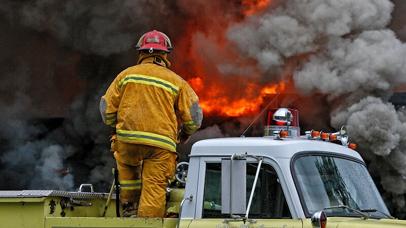 Fire Fighters' Blood Pressure Surges When Called to Action