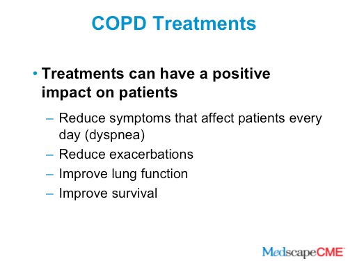 Improving Use of Therapies in the Management of COPD (Transcript)