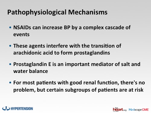 do nsaids increase blood pressure