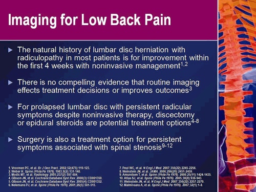 Treatment of Low Back Pain: Pharmacologic and Nonpharmacologic Options ...