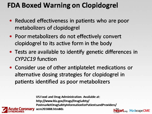how long should one take clopidogrel