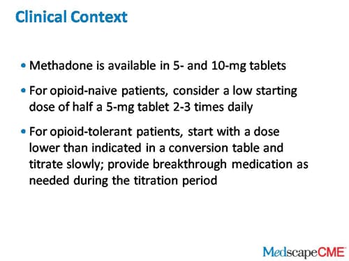 Methadone: Safe And Effective Use In Primary Care (Transcript)