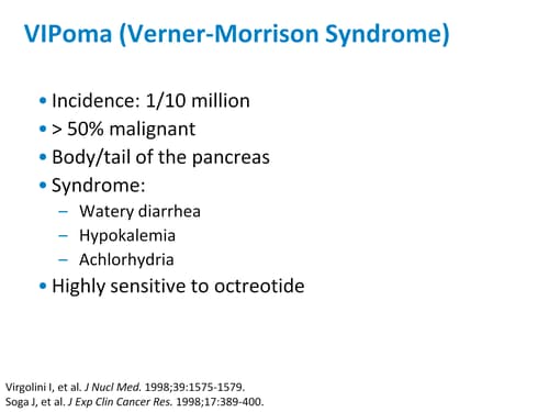 Pancreatic Endocrine Tumors (transcript)